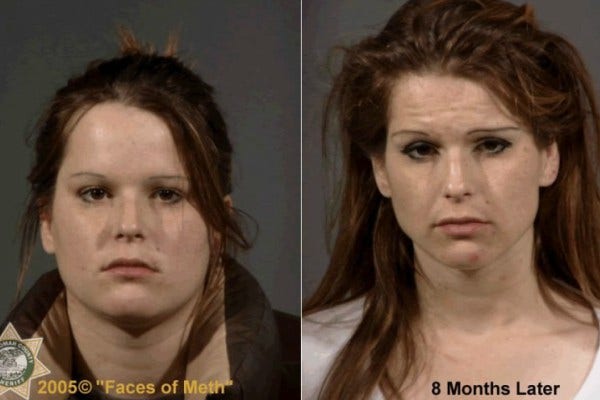 faces of meth