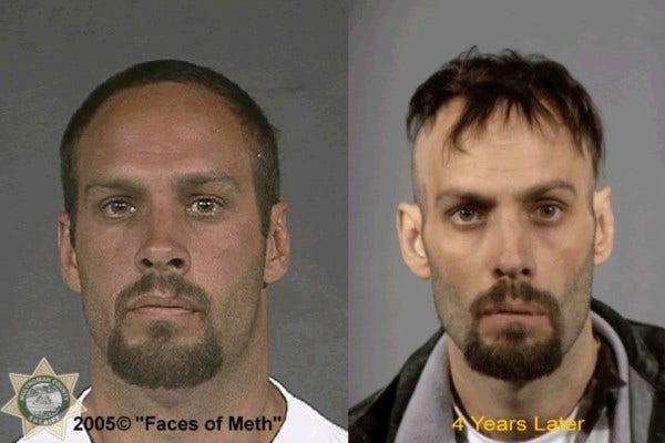 faces of meth