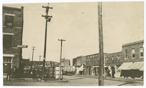Black Wall Street Prior to Tulsa Massacre