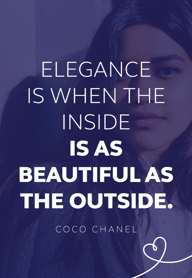 coco chanel quote Coco Chanel quote about beauty