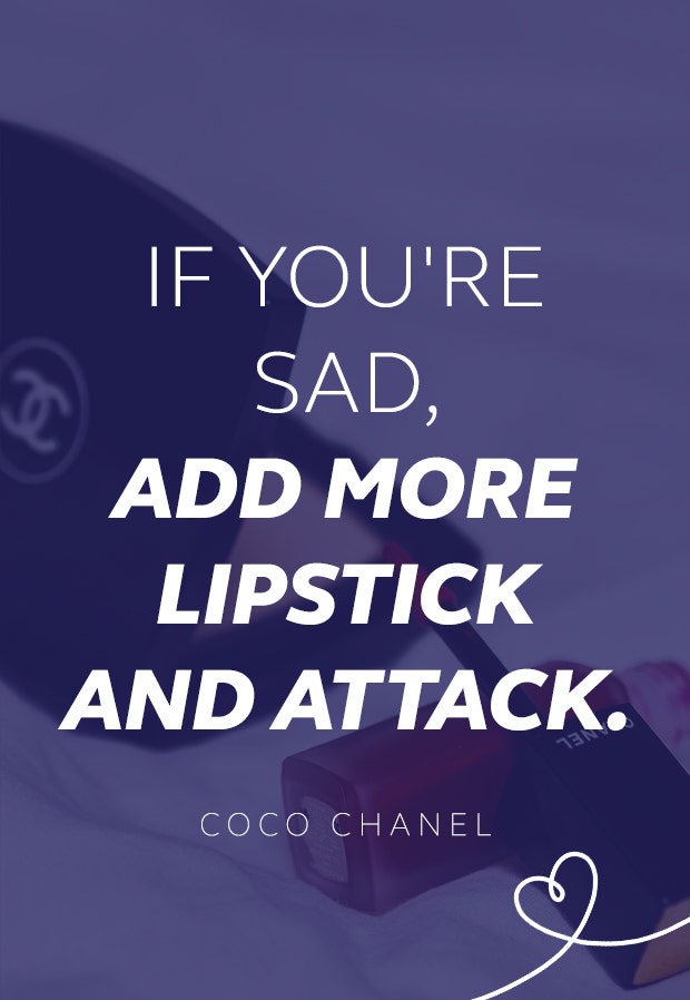 coco chanel quote Coco Chanel quote about life