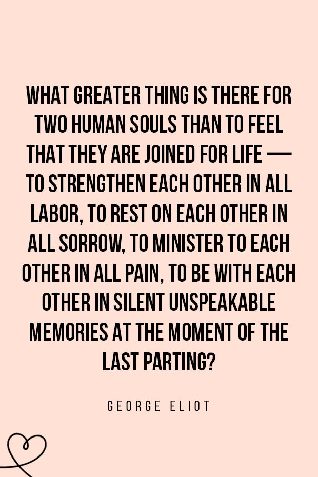 George Eliot maid of honor speech quote George Eliot maid of honor speech quote