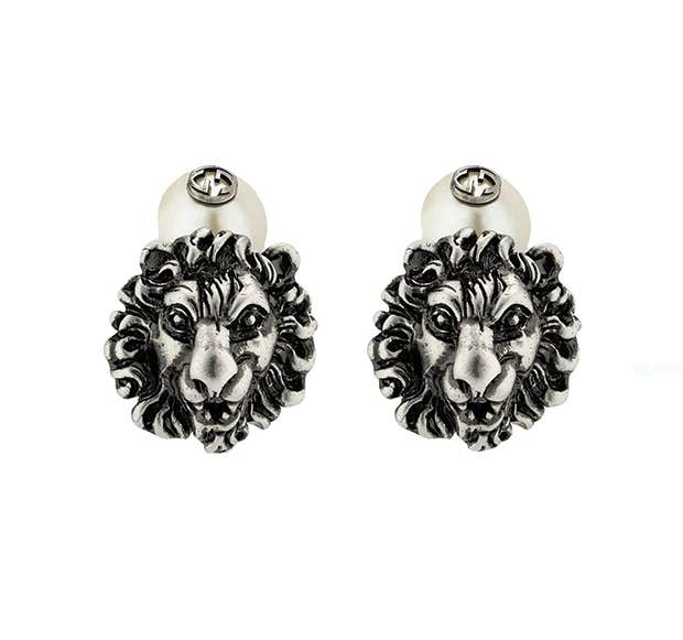 gucci cufflinks gucci lion head cufflinks