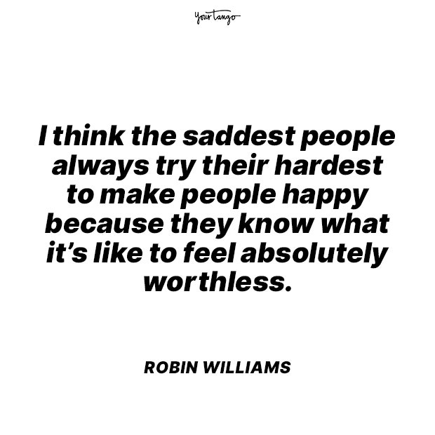mental health quote Robin Williams mental health quote