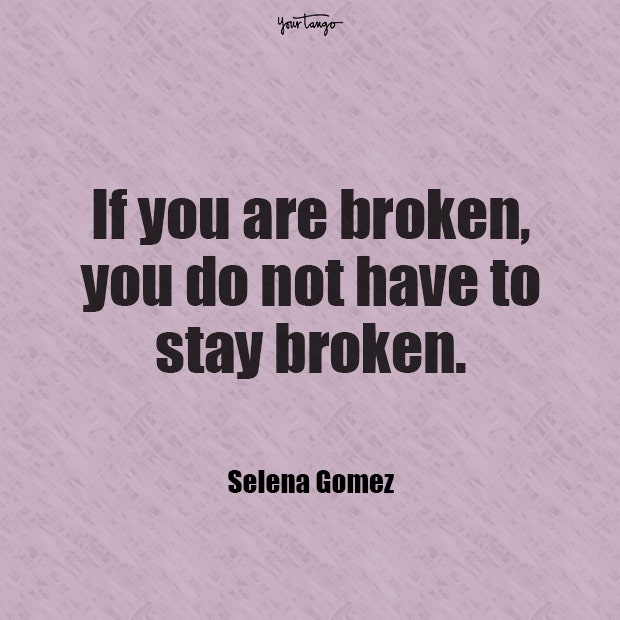mental health quote Selena Gomez mental health quote