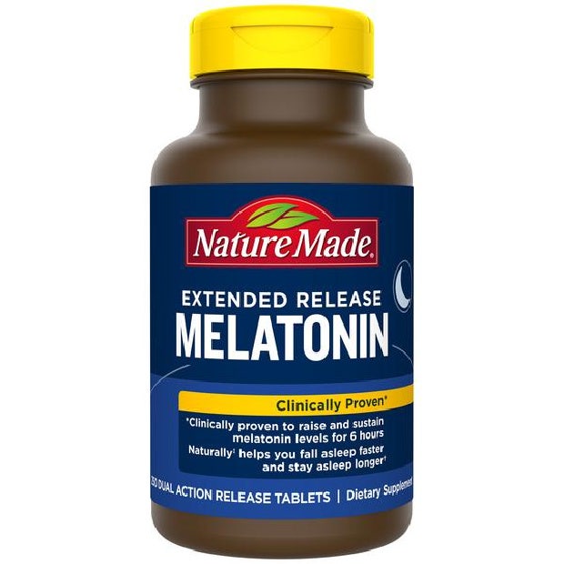 Nature Made Extended Release melatonin 4mg Tablets Nature Made Extended Release melatonin 4mg Tablets