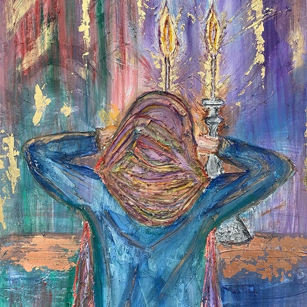 Riva Paintings Original Jewish Artwork