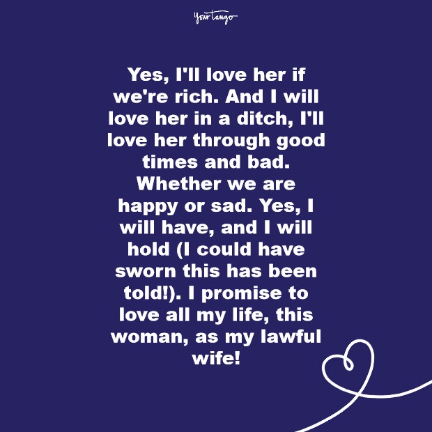 funny wedding vows funny wedding vows