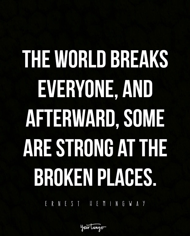 feeling unwanted quotes ernest hemingway when someone makes you feel unwanted quotes