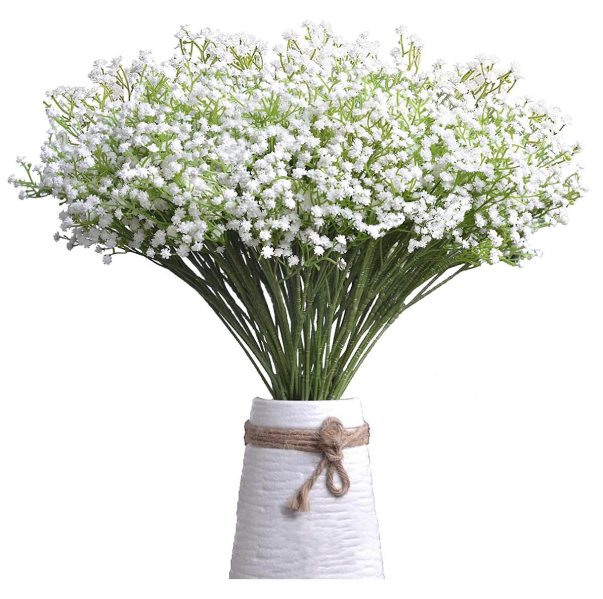 winter wedding ideas baby's breath flowers