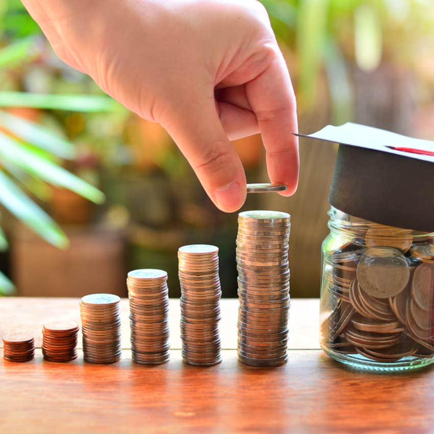 teen girl forced to split college savings fund with toddler brother