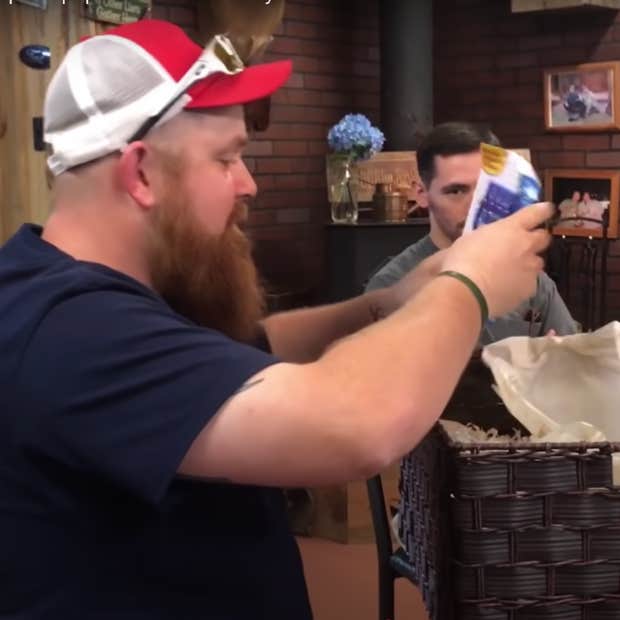 stepson surprises stepdad with adoption papers for father's day