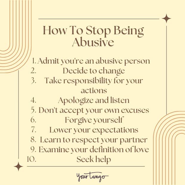 How to stop being abusive How to stop being abusive