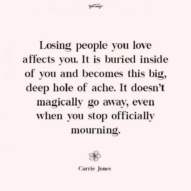 Carrie Jones missing mom quotes