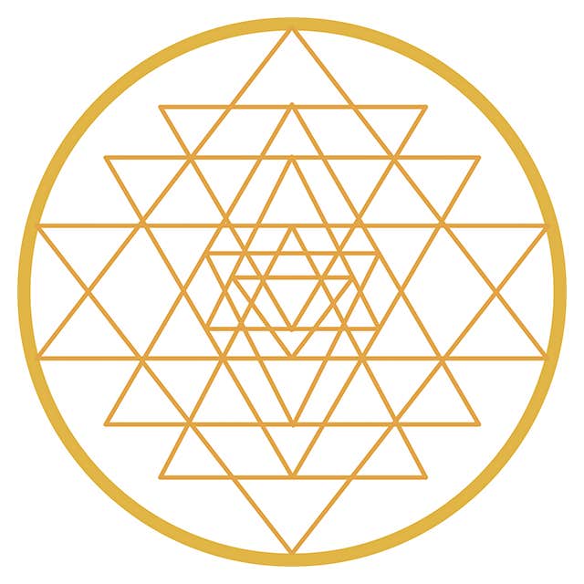 triangle symbolism yantras
