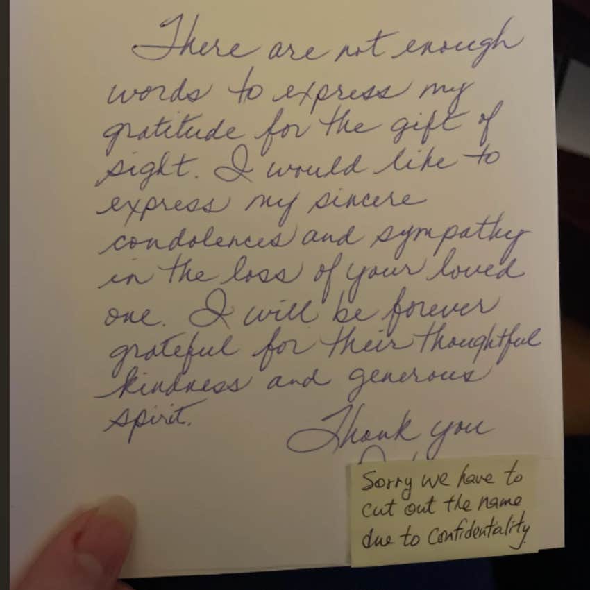 Woman Shares The Heartfelt Message She Received From The Recipient Of Her Dad's Donated Organs